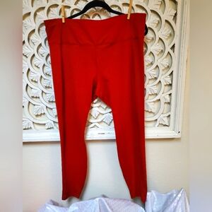 All In Motion nwot Leggings 1X Red Clay or Burnt Orange